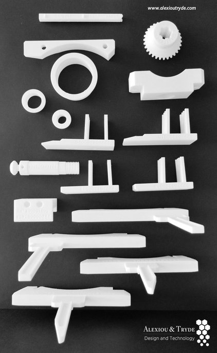 3D printed spareparts assortment, Alexiou & Tryde Design